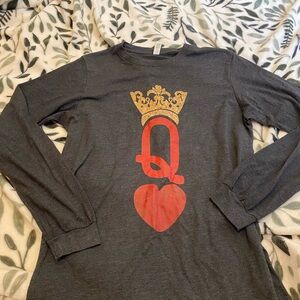 Bella Canvas Charcoal Long Sleeve Shirt